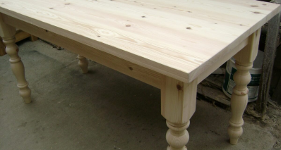 Деревянный стол из лиственницы своими руками